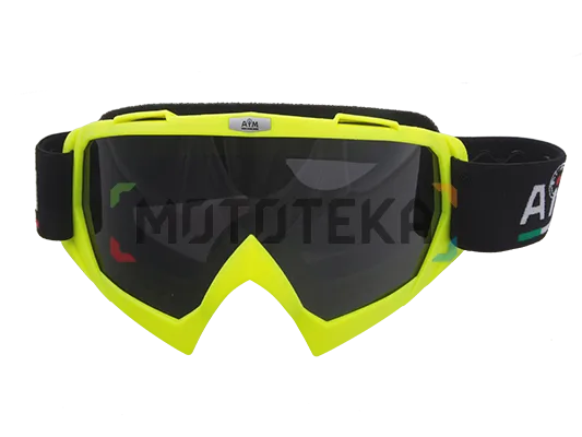 Мотоочки кроссовые AiM (Аим) 634-500 Yellow