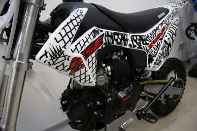 Питбайк BSE (БСЕ) EX 125e 14/12 Max13 White Red 2