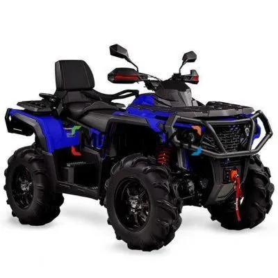 Квадроцикл AODES (Аодес) Pathcross ATV800L PRO EPS двухместный синий с ПСМ