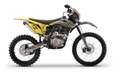 Мотоцикл кроссовый / эндуро BSE (БСЕ) Z2 L 19\16 Split Yellow