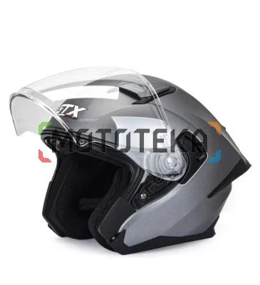 Шлем мото открытый GTX 885-1 №1 (M) GREY