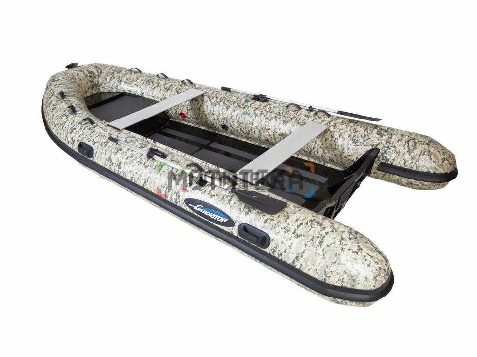 Лодка ПВХ РИБ (RIB) Gladiator (Гладиатор) 420 AL_B CAMO
