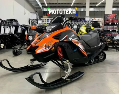 Снегоход Мотомир COMPASS 200 оранжевый (машинокомплект)