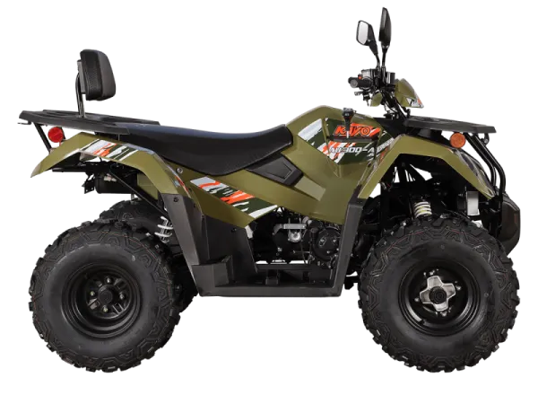 Квадрицикл KAYO (Кайо) AU300 Carb (ЗЕЛЕНЫЙ ХАКИ пластик 2025 г.) с ПСМ | Мототека