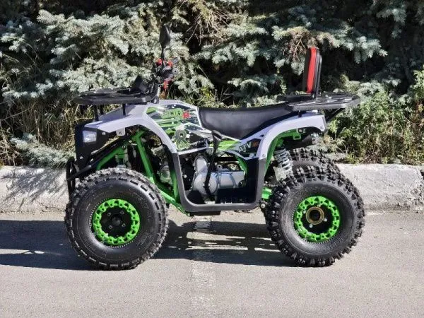 Квадроцикл детский R - MOTO (Р - Мото) Lion 125 AR белый (машинокомплект) | Мототека