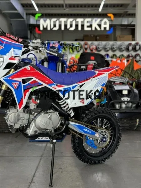 Питбайк Motax (Мотакс) MX 140 17/14 белый/синий | Мототека