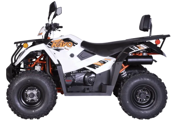 Квадрицикл KAYO (Кайо) AU300 Carb (белый пластик 2024 г.) с ПСМ | Мототека