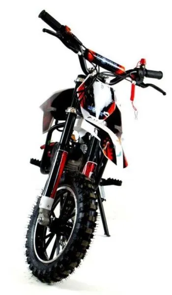 Мотоцикл кроссовый / эндуро Motax (Мотакс) Мини - кросс 50 PS (мех./ст.) белый/красный для детей | Мототека