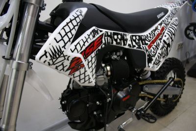 Питбайк BSE (БСЕ) EX125 14/12 Max13 White Red (015)