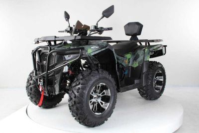 Квадроцикл Motax (Мотакс) Grizlik 300 зелёный камуфляж (машинокомплект)