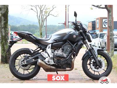 Мотоцикл YAMAHA MT-07 (FZ-07) 2015, СЕРЫЙ пробег 55917 с ПТС