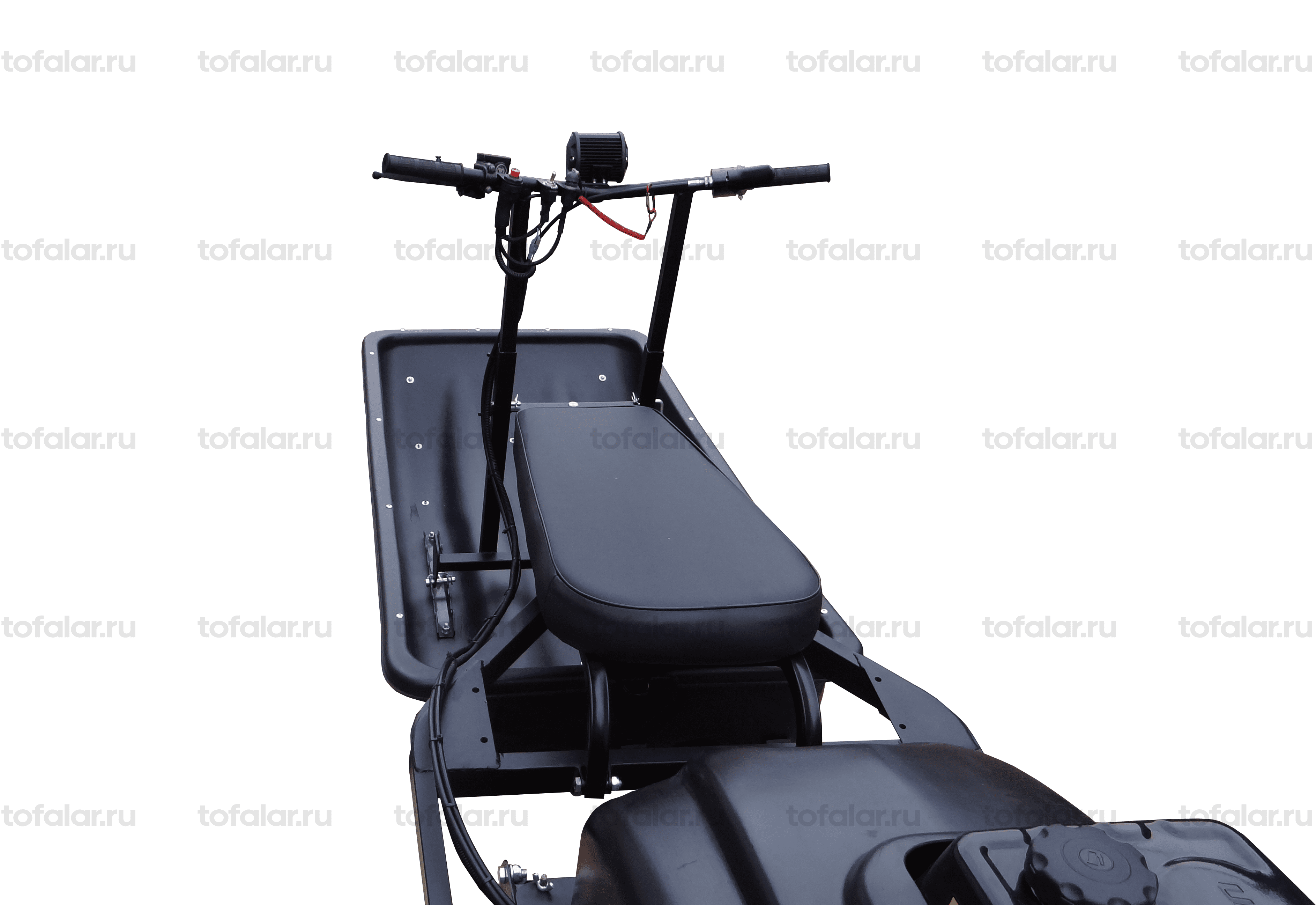 Мотобуксировщик Тофалар 500 с модулем Толкач стандарт. 15 л.с.. с реверсом с подогревом. катковая