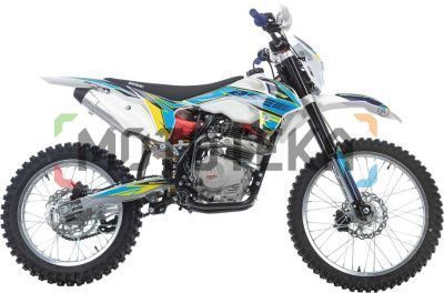 Мотоцикл кроссовый / эндуро BSE (БСЕ) Z2 250e 21/18 Blue-Yellow 1