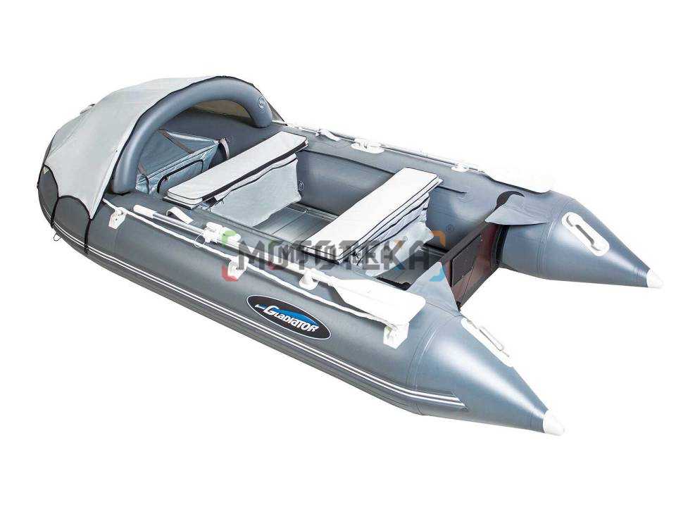Лодка ПВХ GLADIATOR (Гладиатор) C 330 AL тёмно-серый Лодка ПВХ GLADIATOR (Гладиатор) C 330 AL тёмно-серый