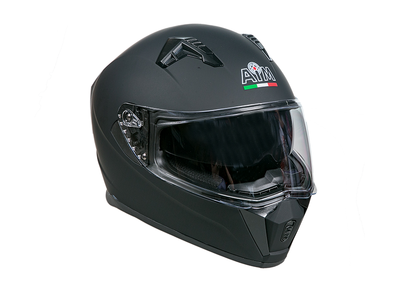 Шлем мото интеграл AiM (Аим) JK320 Black Matt XXXL