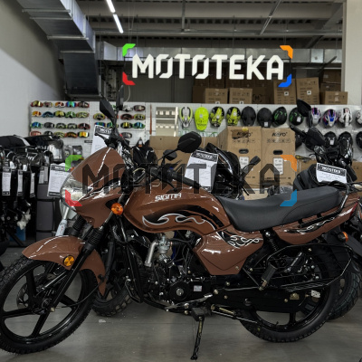 Мопед Мотомир SIGMA SPORT коричневый