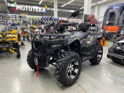 Квадроцикл Motax (Мотакс) Grizlik 300 жёлтый камуфляж (машинокомплект)