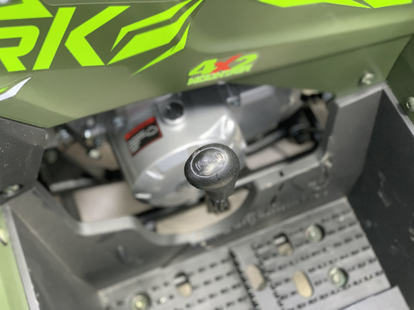 Квадроцикл детский Zuumav (Зуумав) SHARK 125 PRO зелёный (машинокомплект) - купить с доставкой, цены в интернет-магазине Мототека