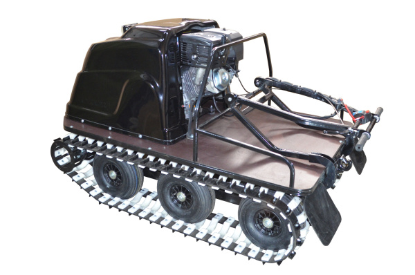 Всесезонный мотобуксировщик вездеход KOiRA (Койра) T 15 E. ДВС 15 л/с с электростартером. (Стеклопластиковый) | Мототека