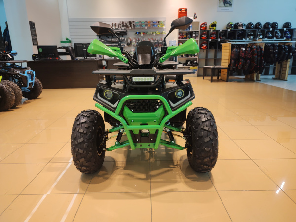 Квадроцикл детский FXMOTO (ФХМото) REAPER PRO 125 зелёный (машинокомплект) | Мототека