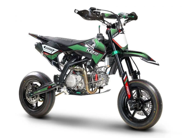 Питбайк K2R PF-R 160 PRO (Green/Black) 2024