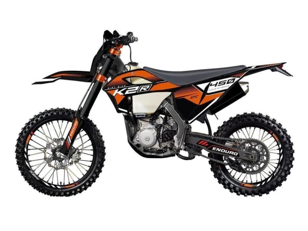 Мотоцикл кроссовый / эндуро K2R 450 EFC - Orange/Black 2023 | Мототека