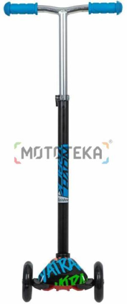 Самокат - кикборд Novatrack (Новатрак) Rainbow Start Graffiti