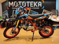Техника в наличии! Питбайк KAYO (Кайо) EVOLUTION K125EM 17/14 KRZ (механ. сцепл., эл. стартер 2024 г.)